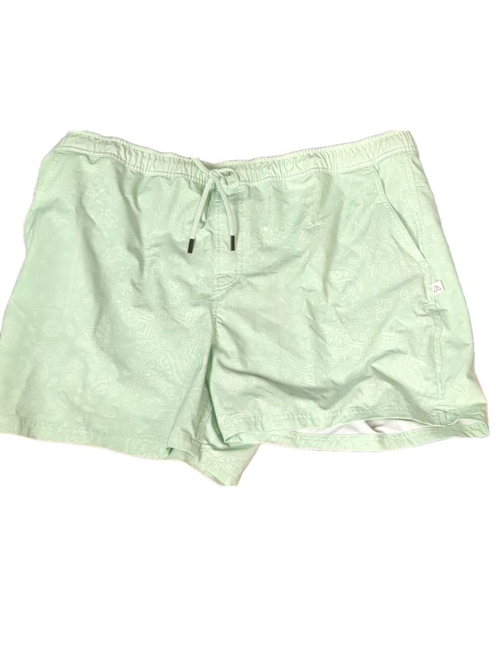 ALPINE designs green bandana swim trunks size XXL big and tall